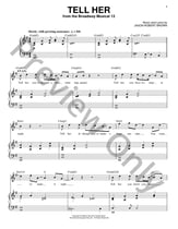 Tell Her piano sheet music cover